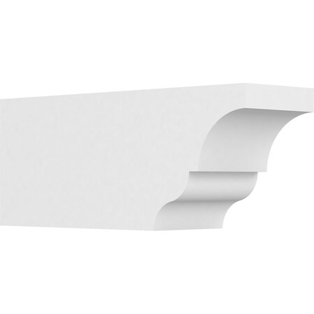 Ekena Millwork Standard Asheboro Architectural Grade PVC Rafter Tail, 6"W X 8"H X 20"L RFTP06X08X20ASH